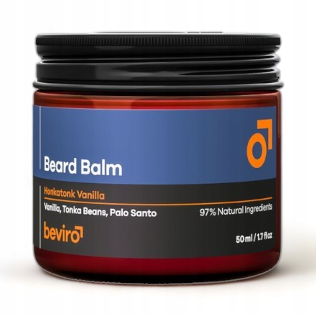 Balzám na vousy Beviro Beard balm Honkatonk Vanilla 50 ml