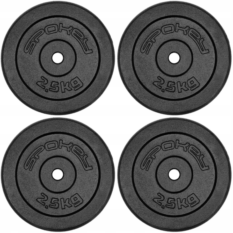 Sada litinových zátěžových talířů na Osa pro silové cvičení 4x2.5 kg