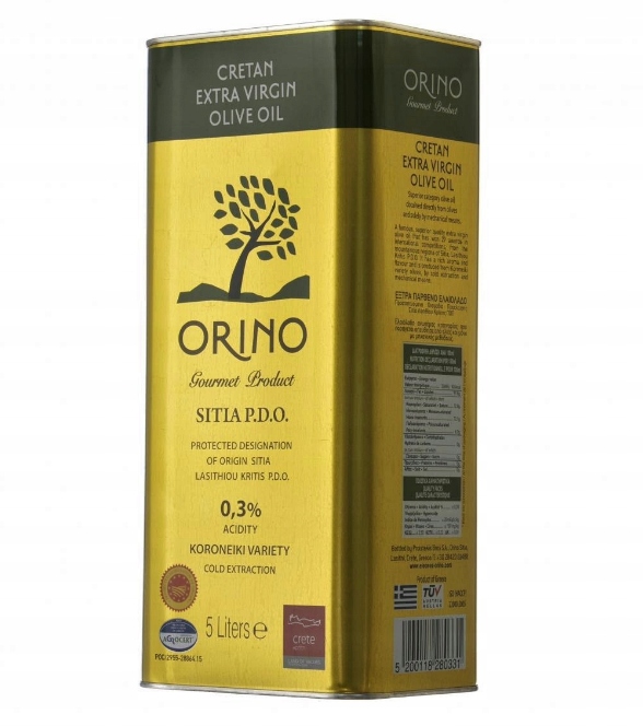 Orino Oliwa z oliwek 5l Huile d'olive Grecque Pdo