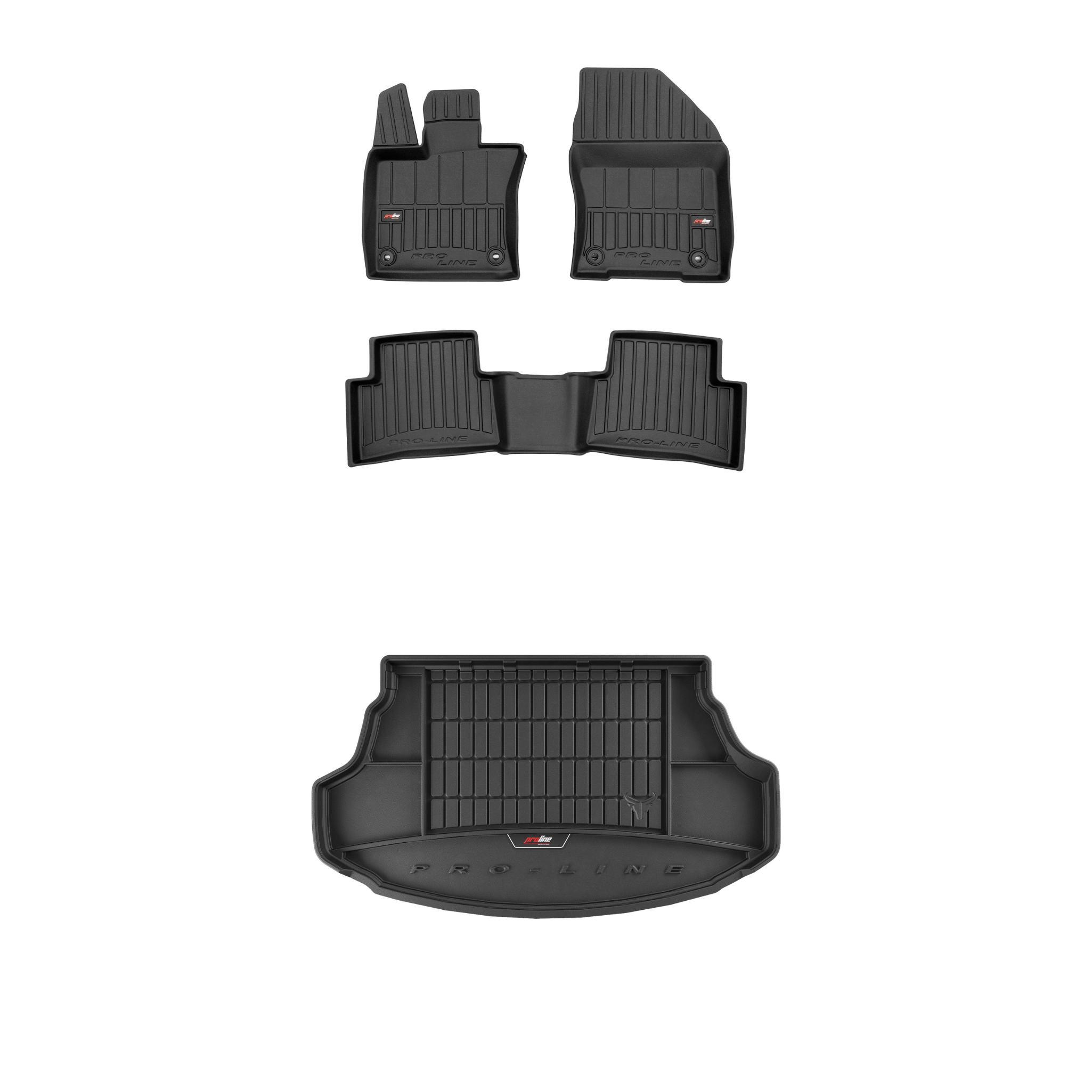 Frogum 3D Sada gumových koberců a rohože s logem pro Lexus Ux od roku 2018