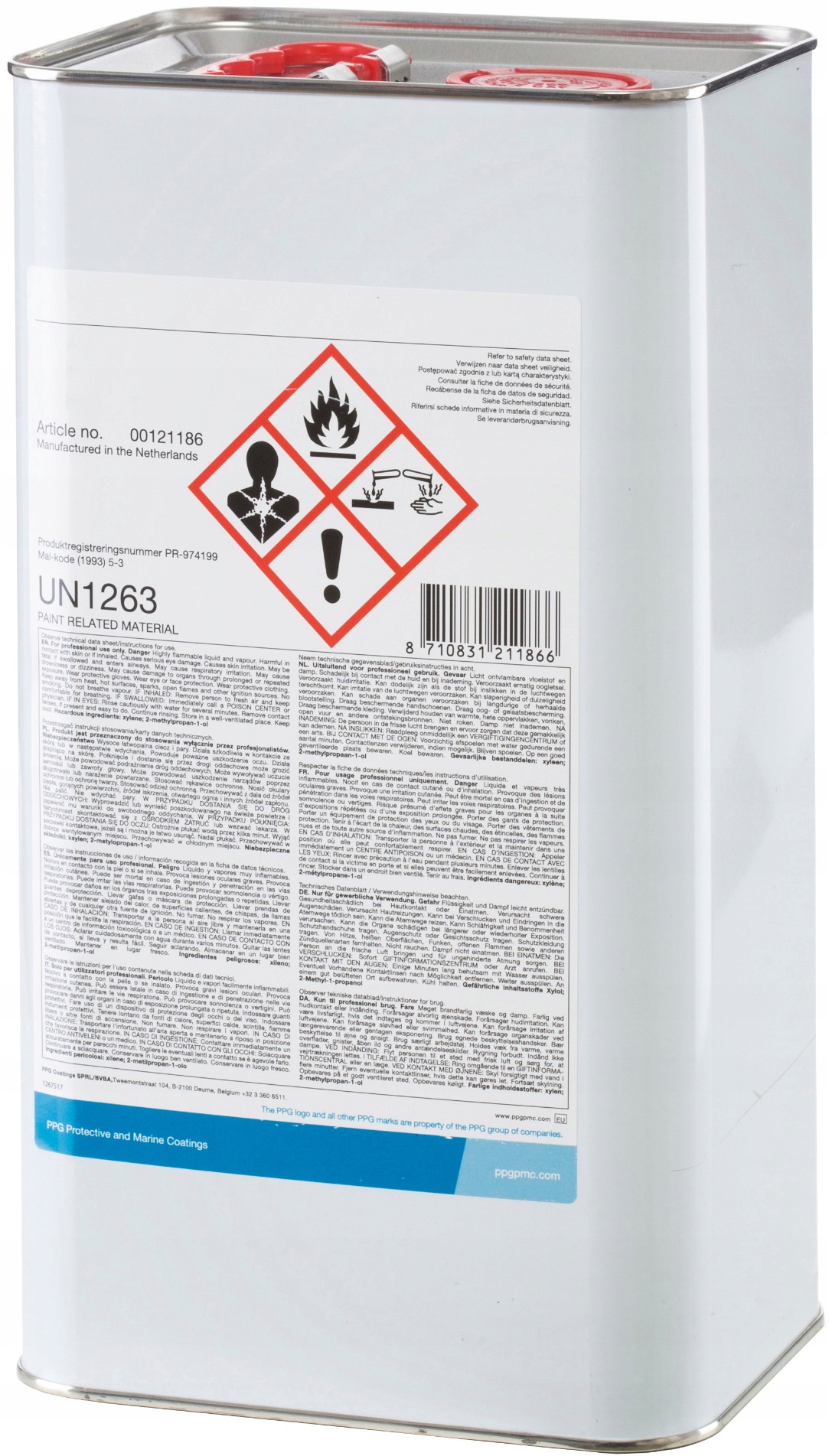 

Rozcieńczalnik Sigma thinner 21-06 5 L