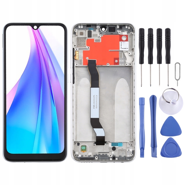 TFT LCD Screen for Xiaomi Redmi Note 8T Digitizer Full Assembly with Silver