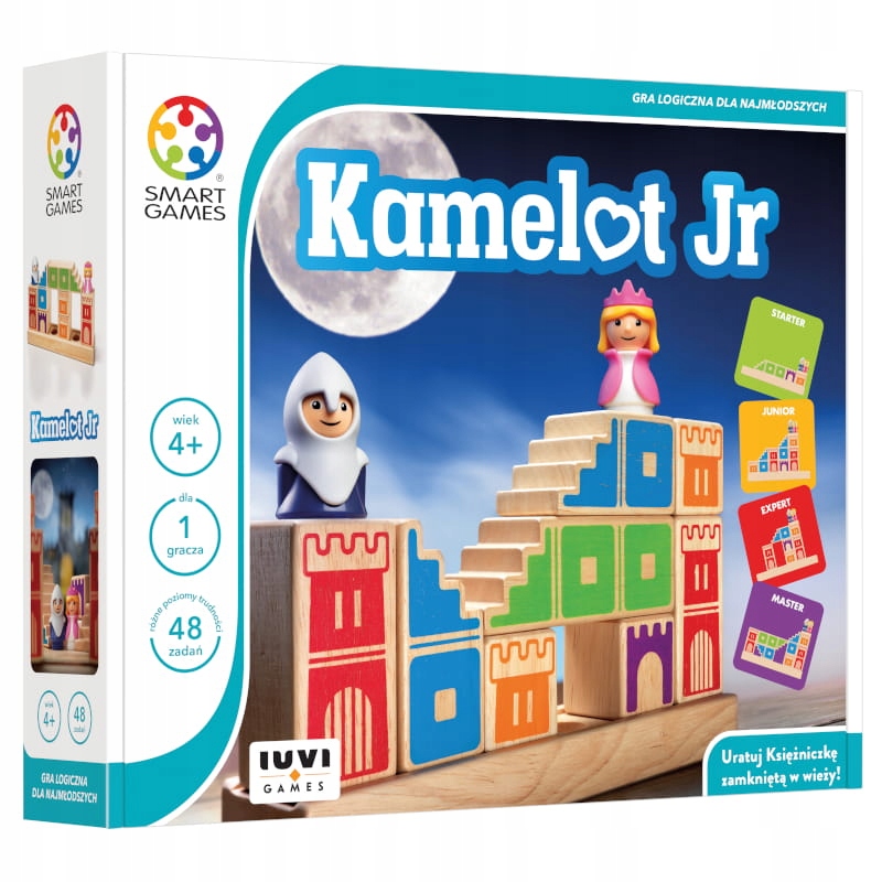 Smart Games Gra Logiczna Kamelot Junior 970485 Iuvi Games
