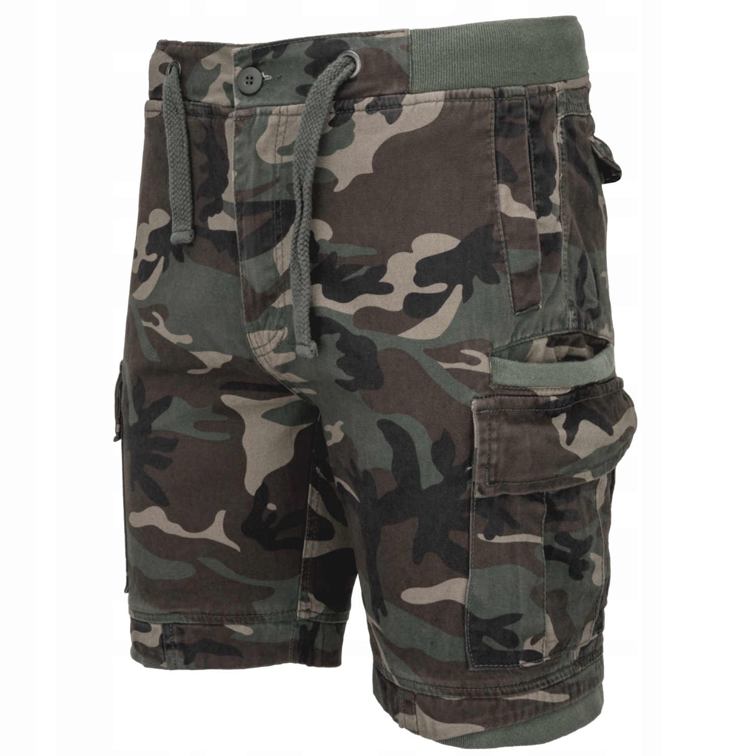 Šortky Brandit Packham Vintage Shorts Darkcamo XL