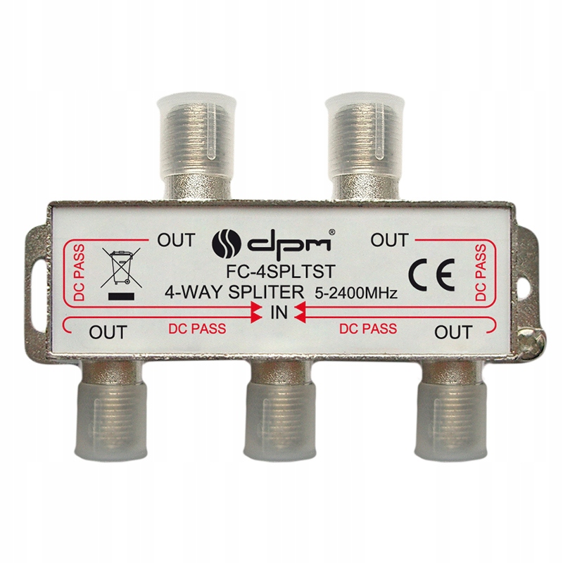 Пассивный антенный сплиттер DPM FC4SPLTST 4