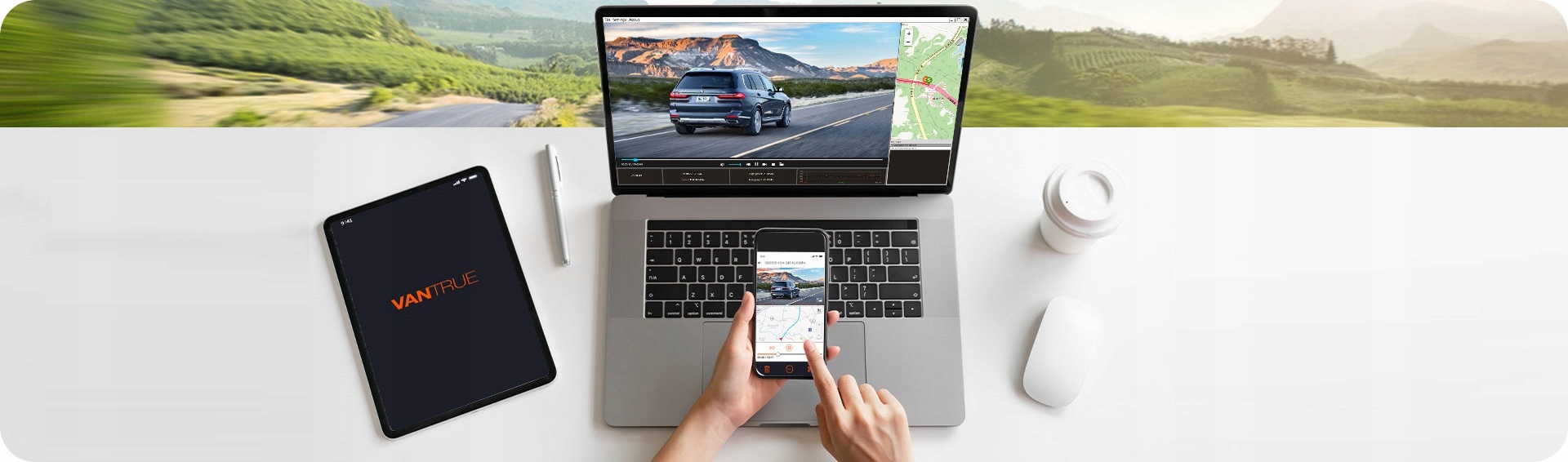 VANTRUE N2X Kamera 2.7K 1080P GPS WiFi Nocny Tryb 24/7 Parkowanie — miniatura 13