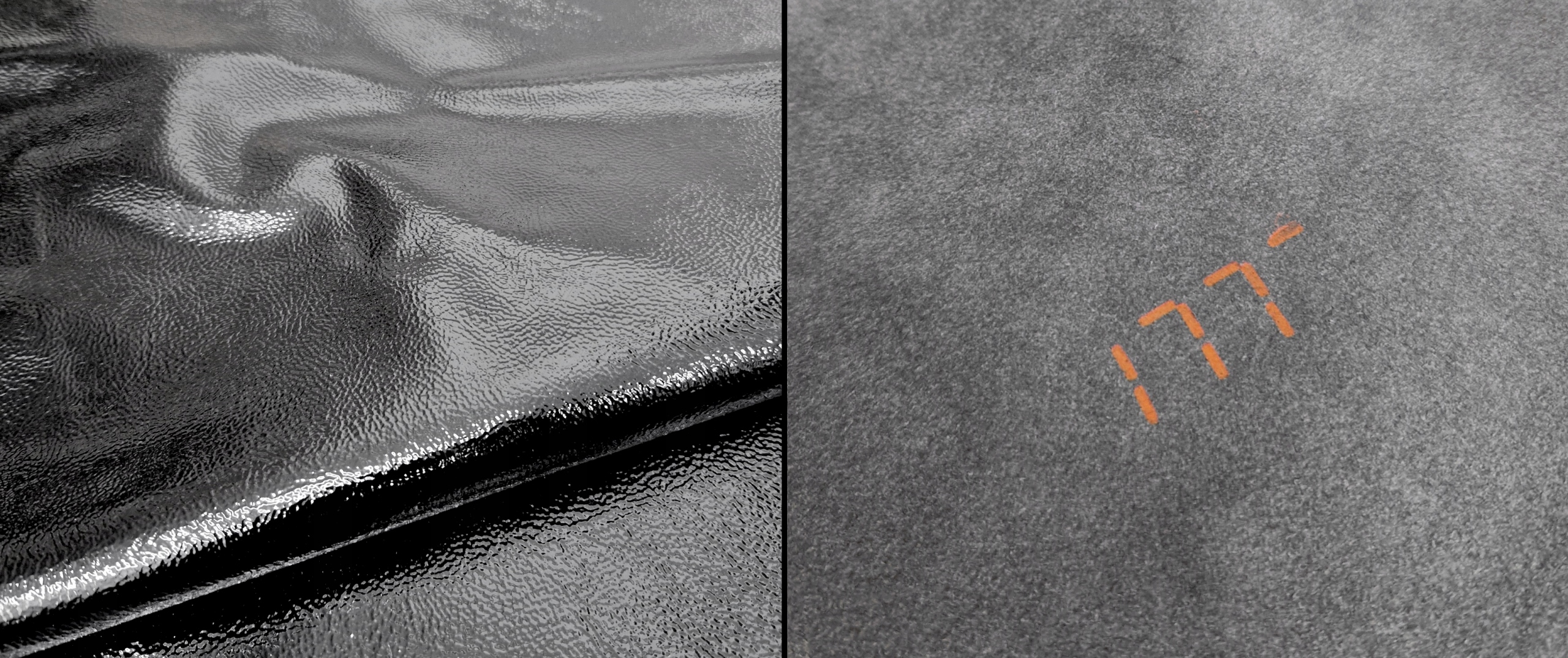 Přírodní Kůže Blám Lalok Naplak Nero Leather 1,77m2