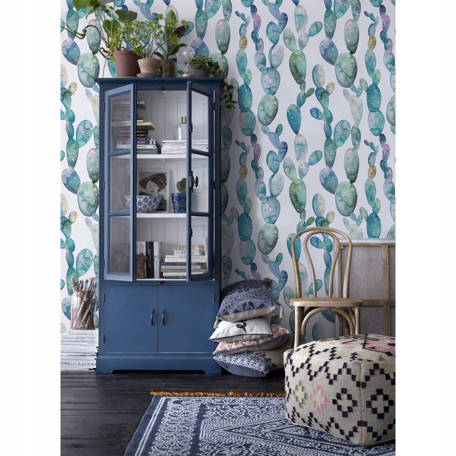 

Fototapeta na flizelinie Kaktusy akwarele 312x219