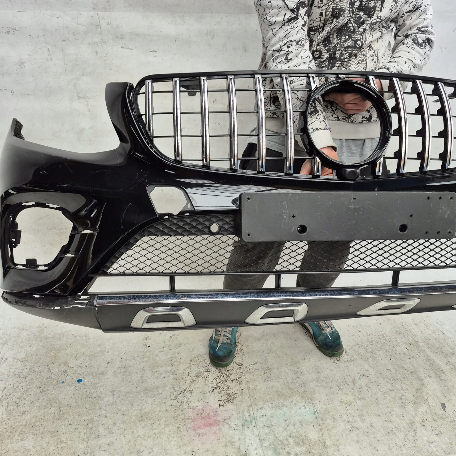 MERCEDES GLC and 1 X253 AMG 15-19 bumper front front PDC