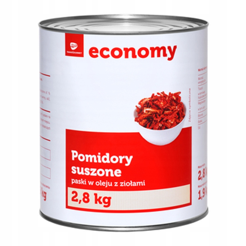 Levně Sušená Rajčata v oleji s bylinkami 2,8 kg TopSeller XXL