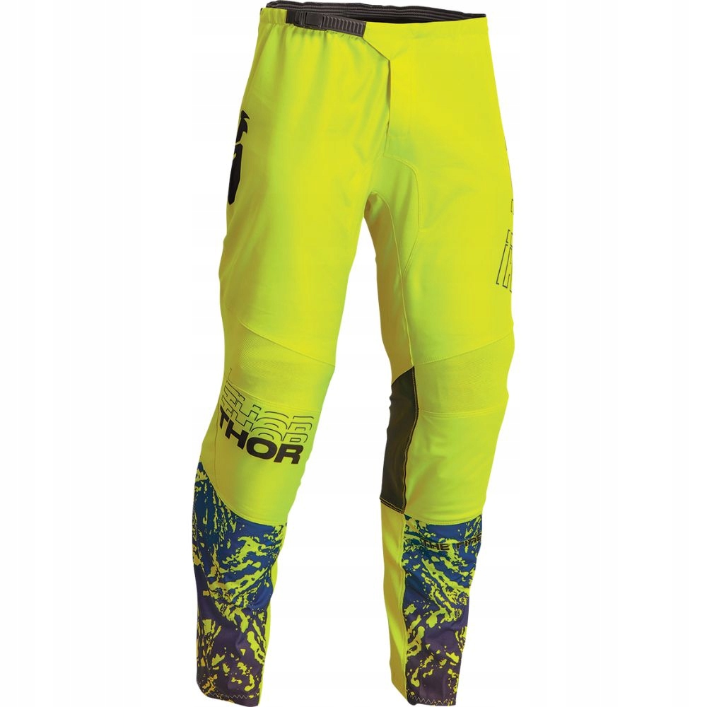 Nohavice Na Crossa Atv Thor Sector Atlas Acid/blue Veľ. 36