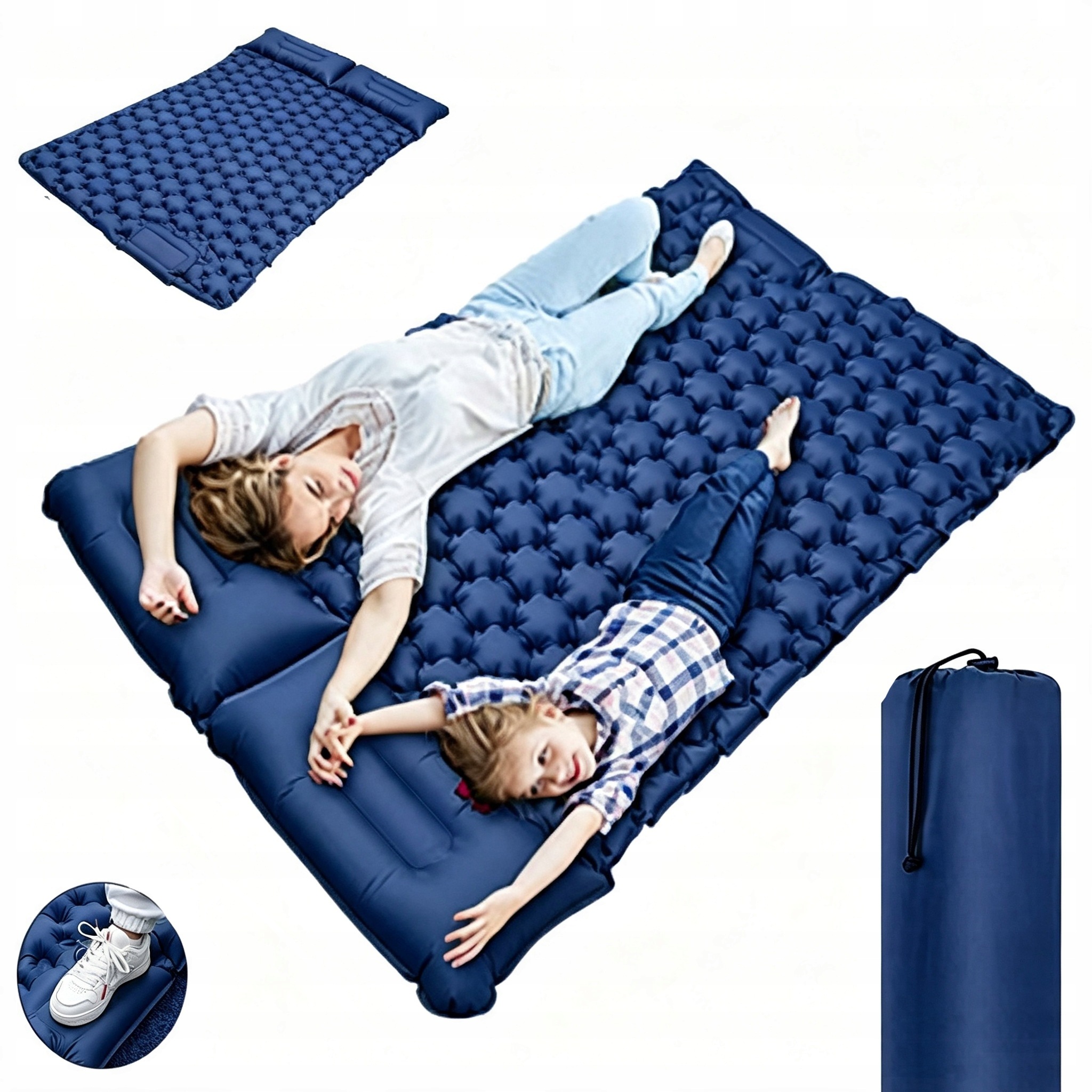 Matrace Ultrałekki S Polštářem 200×120 CM Do Stanu
