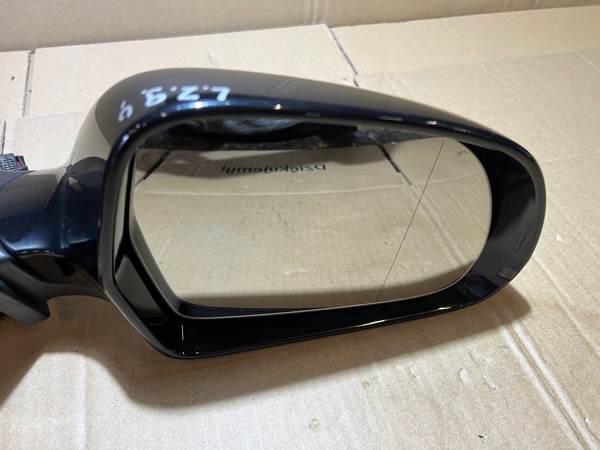 AUDI A6 C6 LIFT LZ9Y mirror right 6 PIN UK