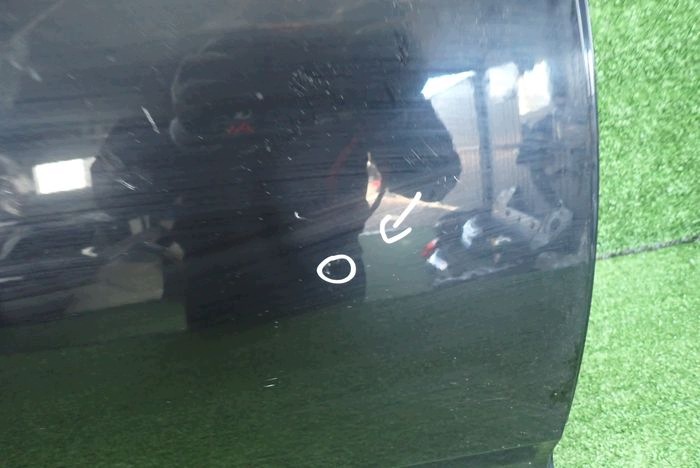 VW PASSAT B8 sedan door right rear. rear part