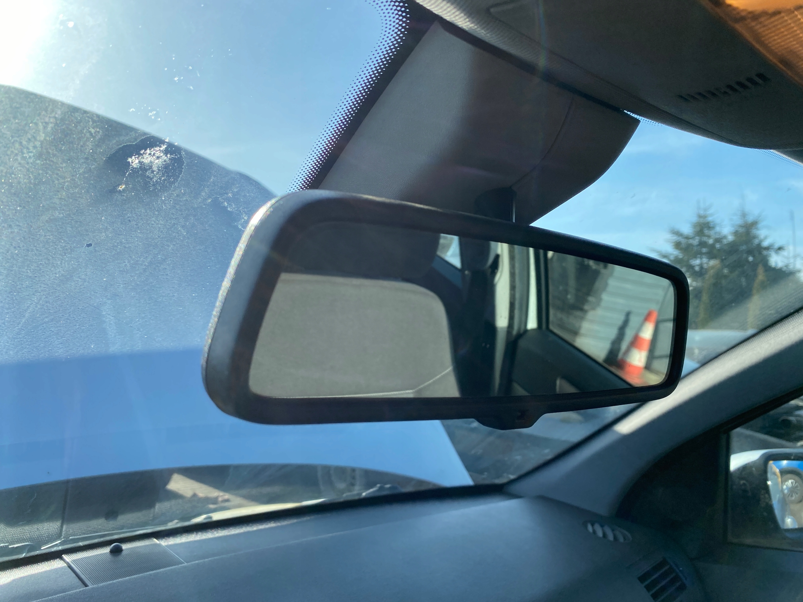 Opel Astra H FL 07-14 rear-view mirror inner SRODKOWE