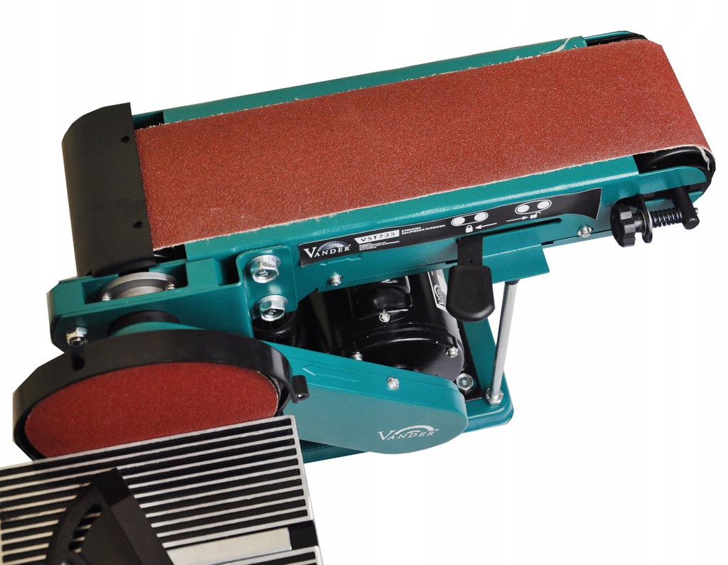 SZLIFIERKA TAŚMOWA STOŁOWA DO DREWNA METALU VST735 Marka Vander