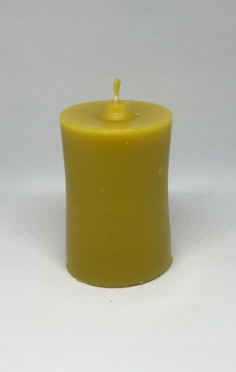 

Świeca z wosku pszczelego-walec mały gładki