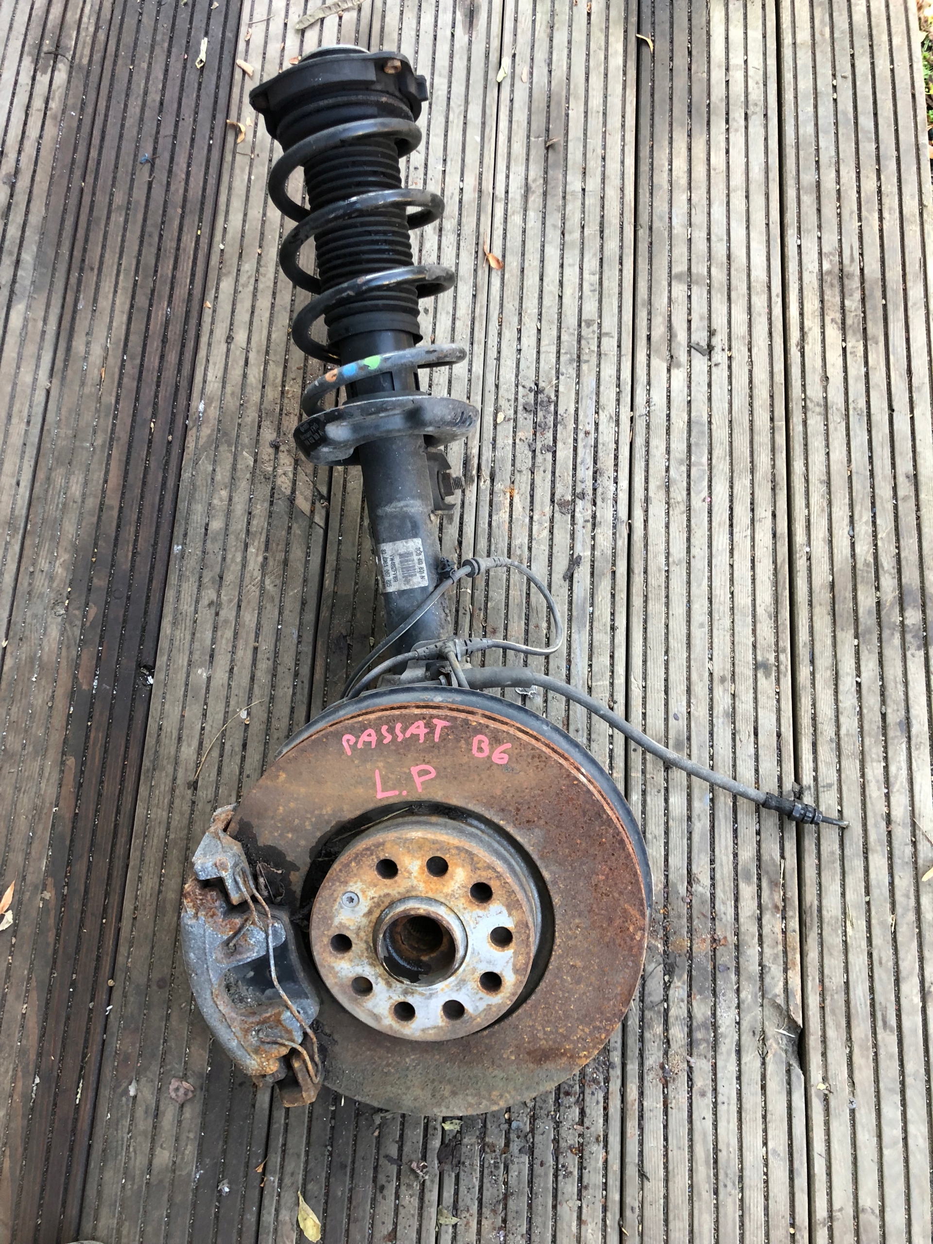 VW PASSAT B6 McPherson left front swing 3C0413031N