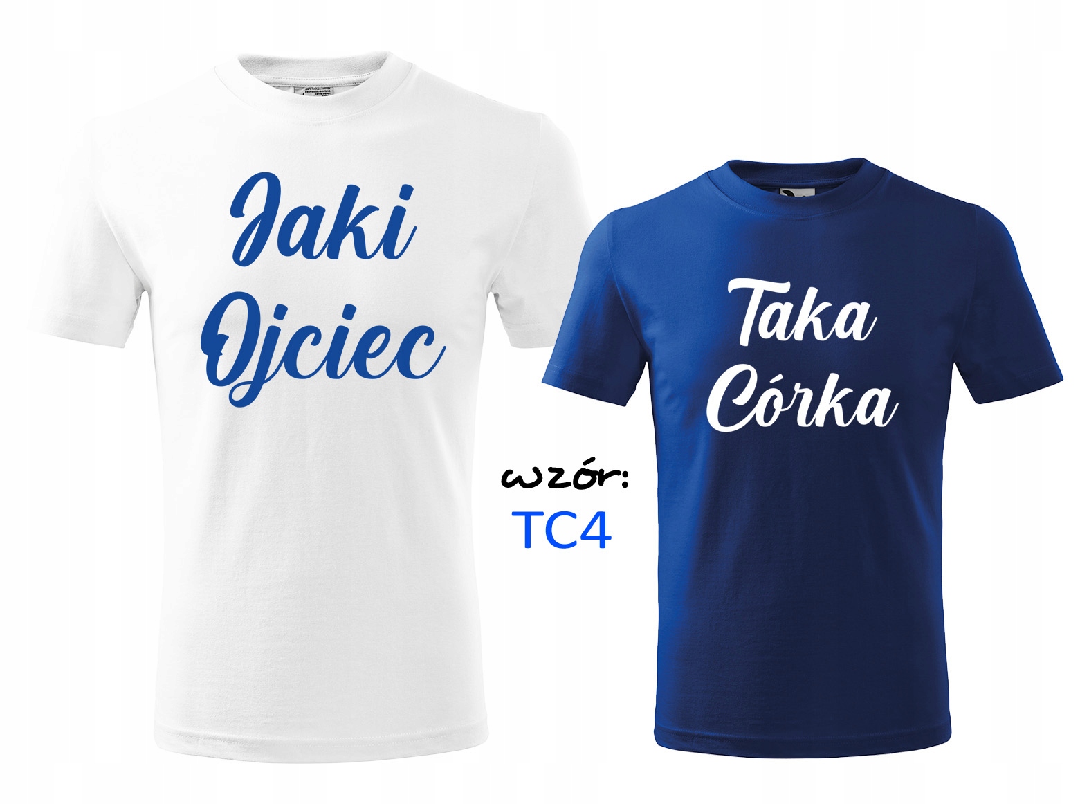 

Komplet Dwóch Koszulek Dla Taty I Córki Na Prezent