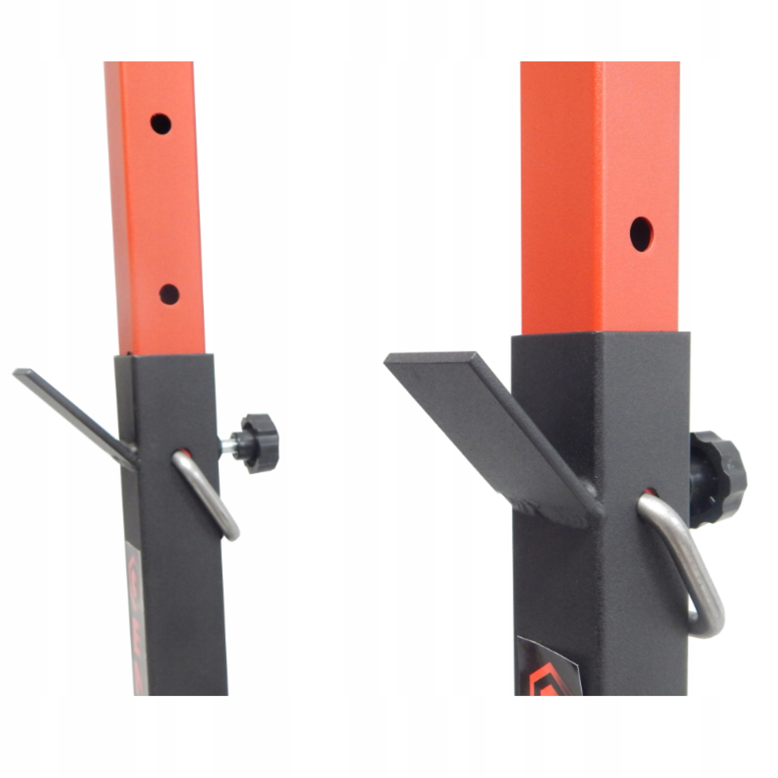 STOJAK POD NA SZTANGĘ DO ŁAWECZKI ŁAWKI TRENINGOWEJ DO ĆWICZEŃ Model ZESTAW STOJAKÓW POD SZTANGĘ NA