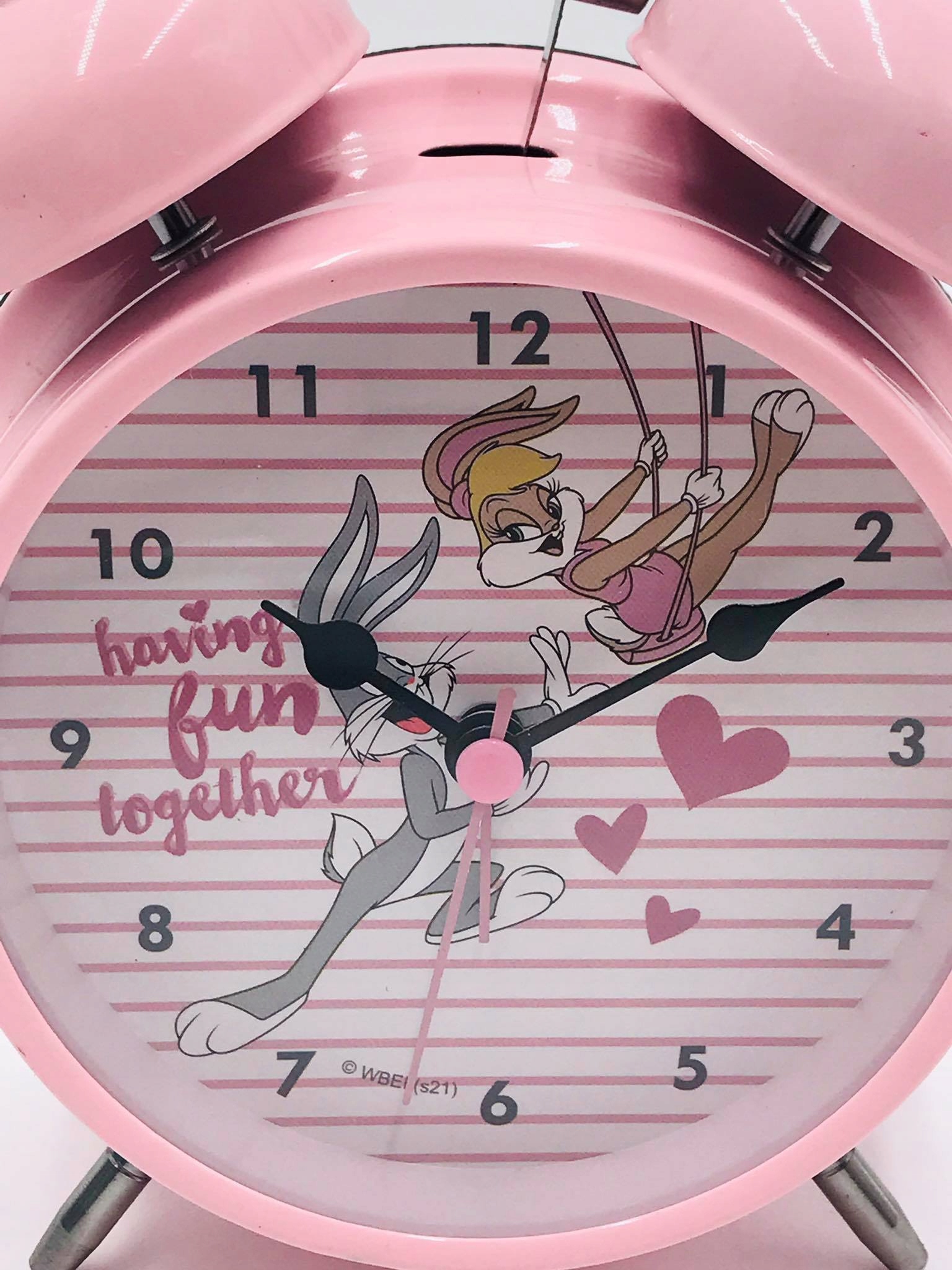 Budzik Disney Warner Bros Królik Bugs RETRO LOFT Zasilanie baterie