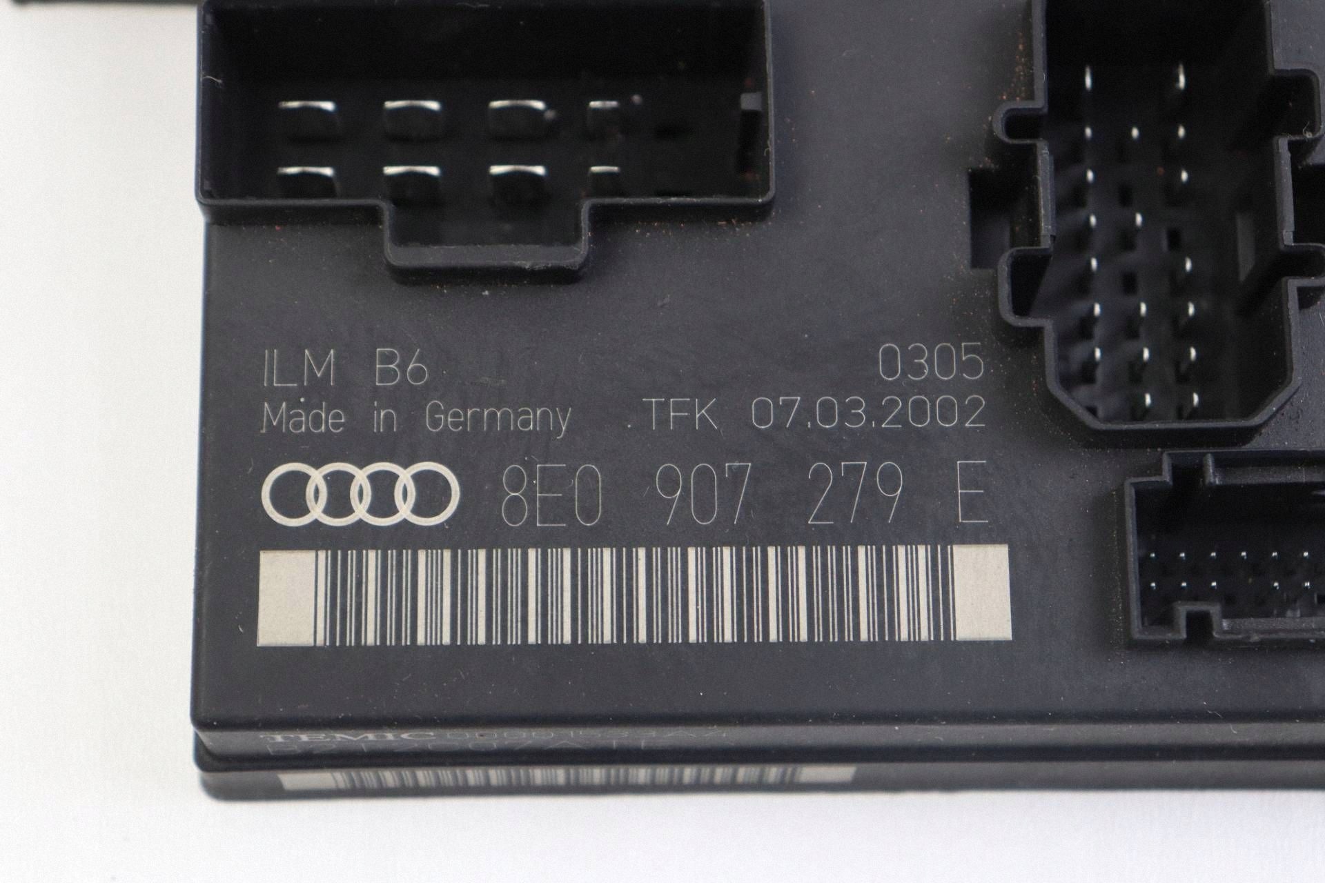 AUDI A4 B6 modul Bedienteil Leuchten 8E0907279E