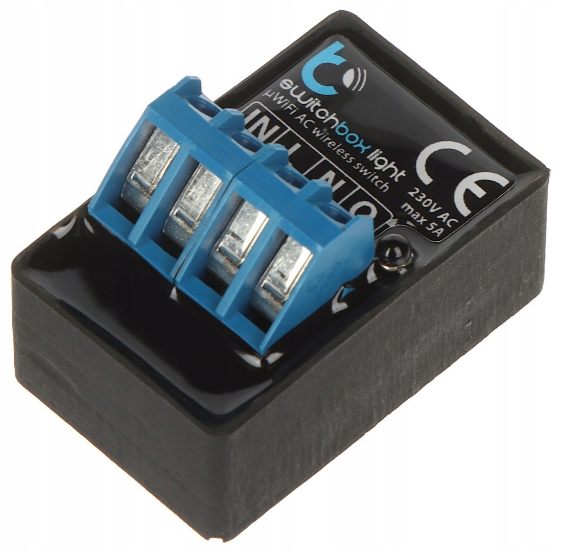Inteligentný Prepínač Switchbox-light/blebox Wi-Fi, 230 V Ac