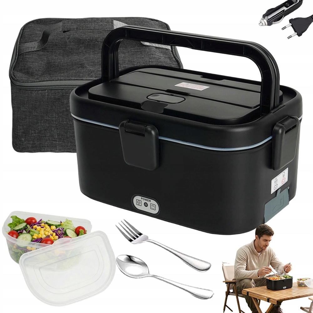 Elektrický Obědový Box, Termoska Na Jídlo 220V 12V 24V Termotaška