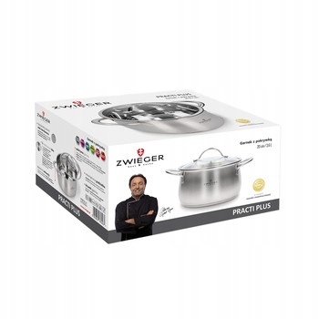 Garnek Z Pokrywką 20 Cm Practi Plus Zwieger