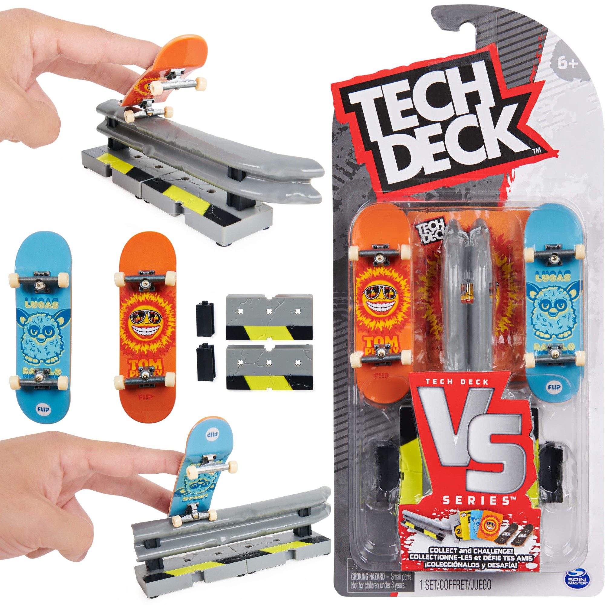 Tech Deck Flip 2 Deskorolki I Grind Fingerboard