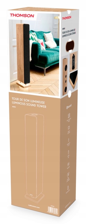 Thomson Cosy Wieża multimedialna z Bluetooth, Usb DS702