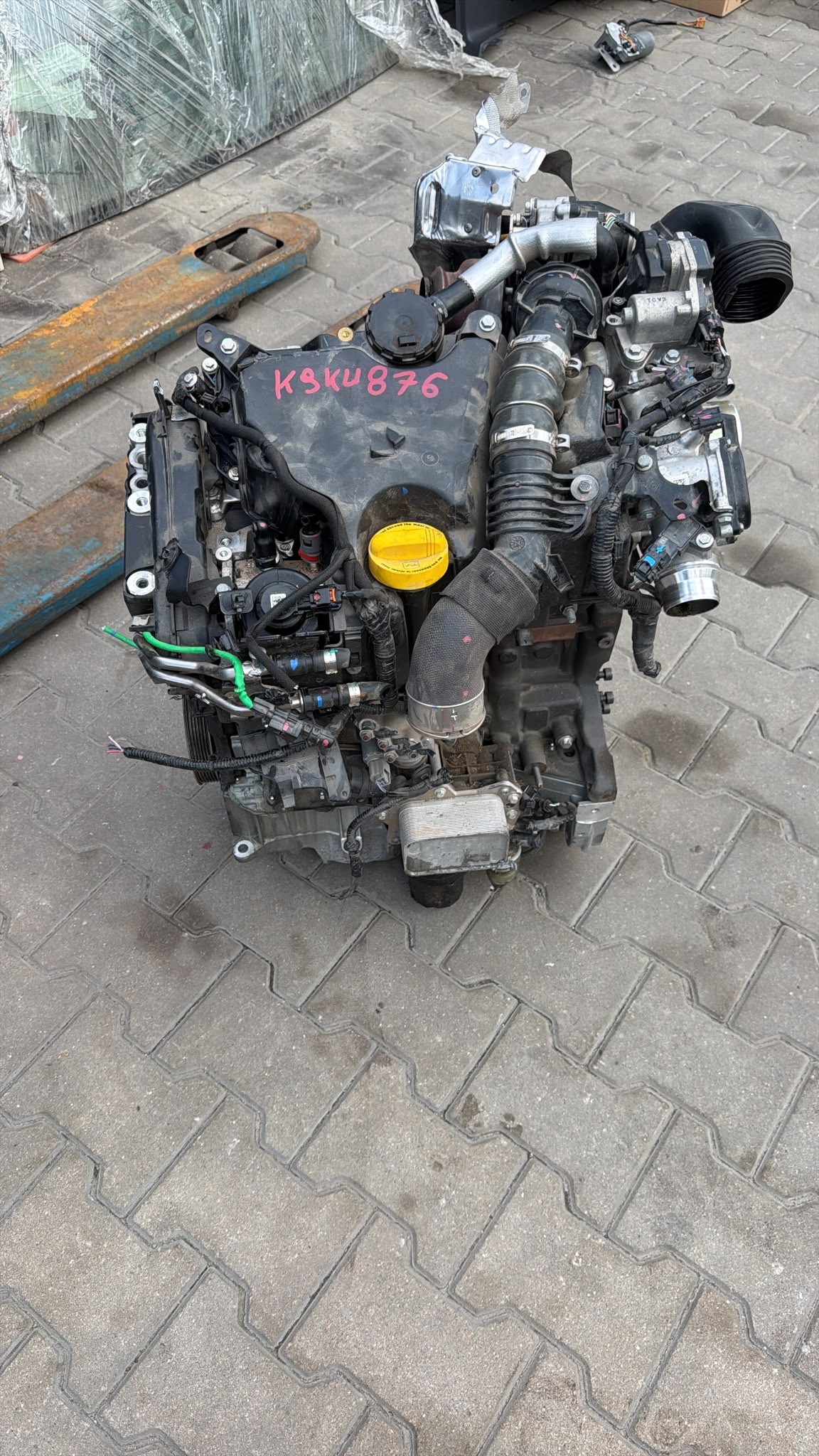 engine complete RENAULT NISSAN K9KU876
