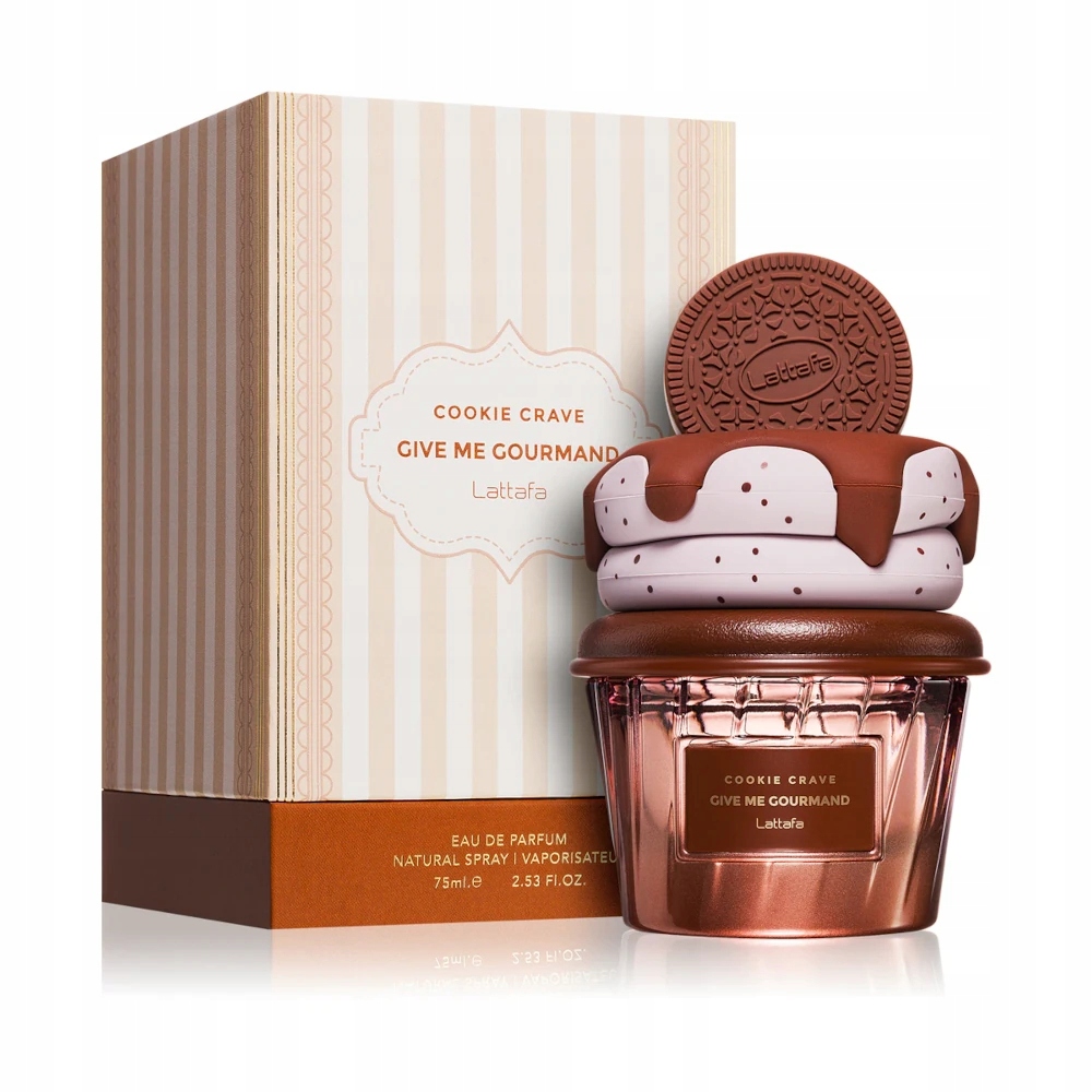 Lattafa Give Me Gourmand Cookie Crave parfémovaná voda 75 Ml