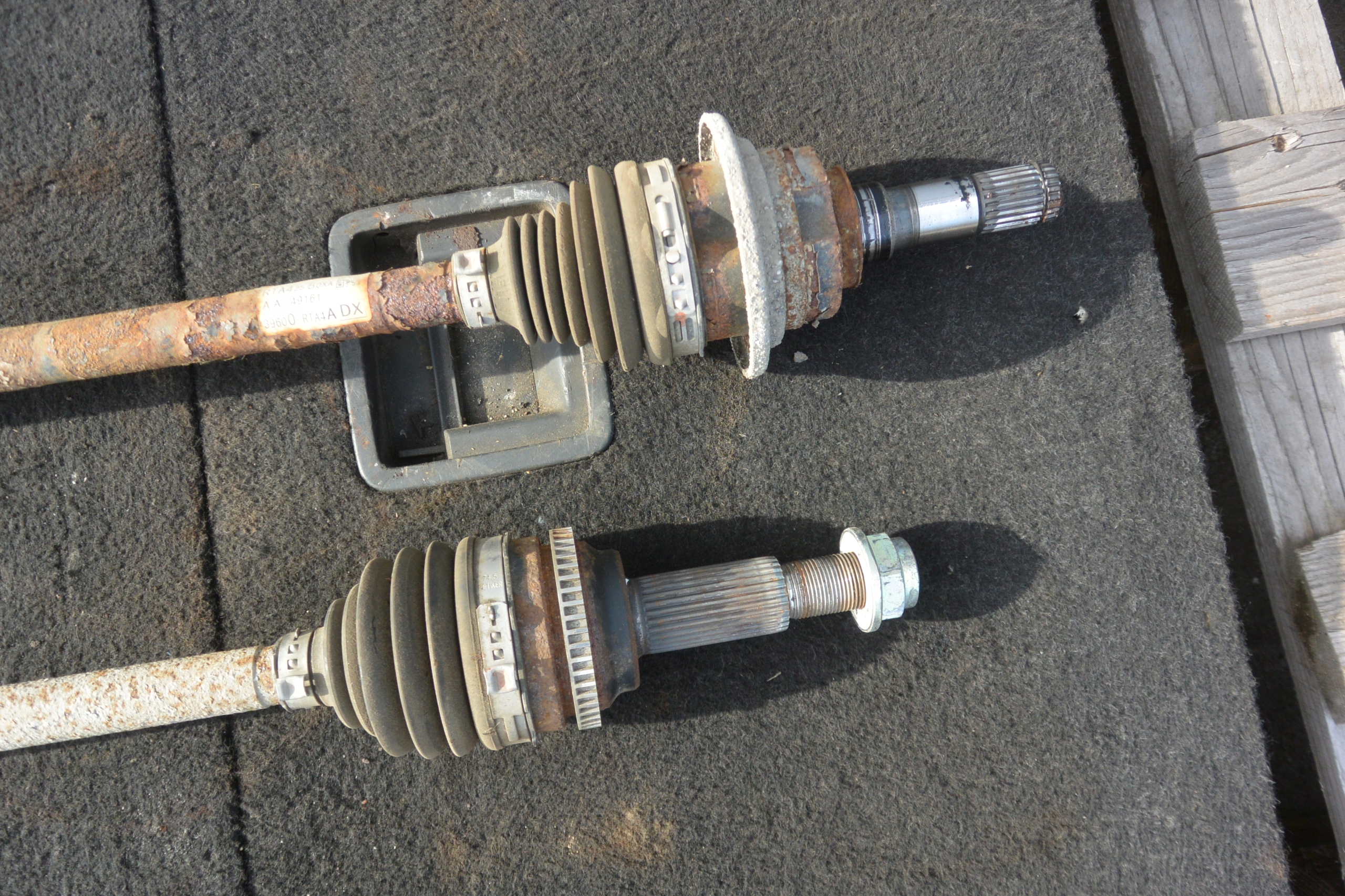 MAZDA CX9 II TC 16- semi-axis left right rear part 2.5