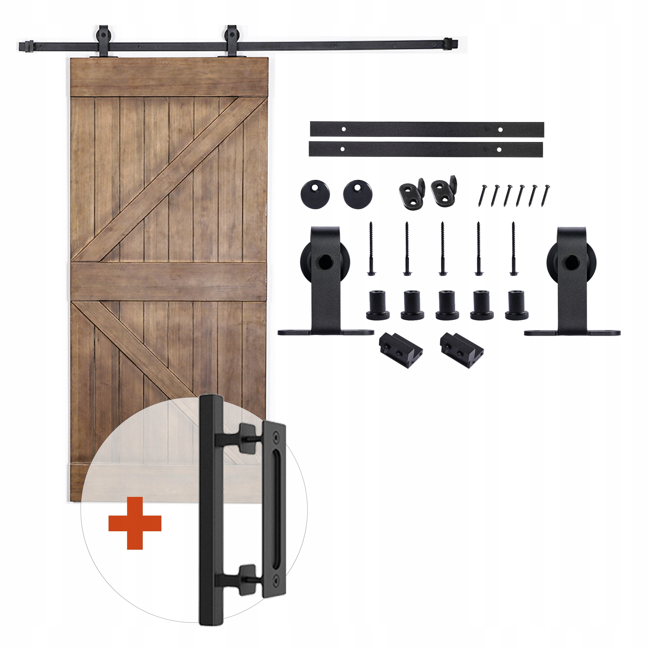 Sada na posuvné dvere s držiakom Urban, vzor „t“