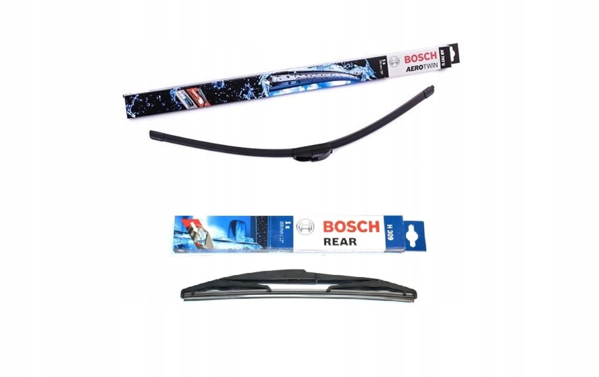 Wycieraczki przód tył Bosch Toyota Yaris III 3 P13 .