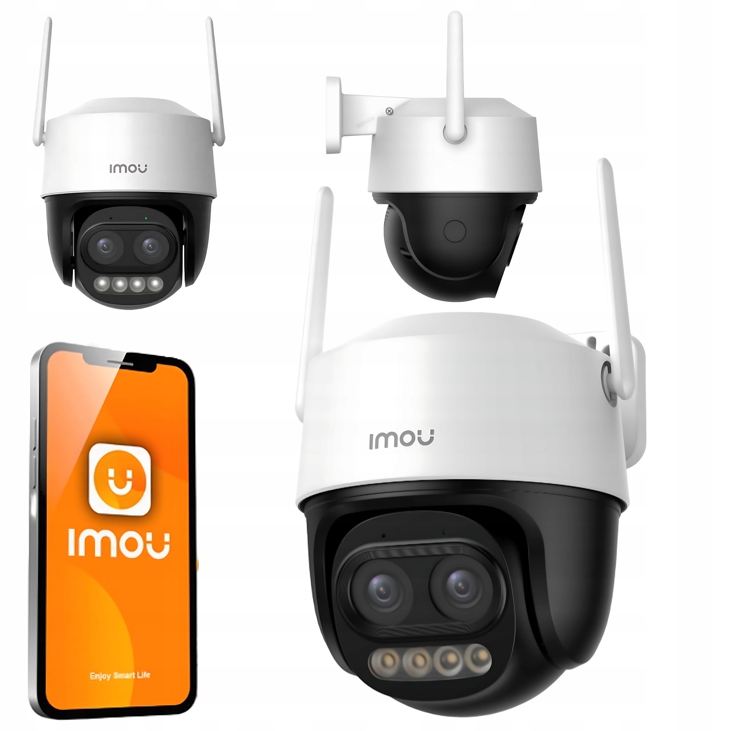 Imou Otočná Vonkajšia Wifi Kamera Cruiser S 5MP 12X Zoom Monitoring