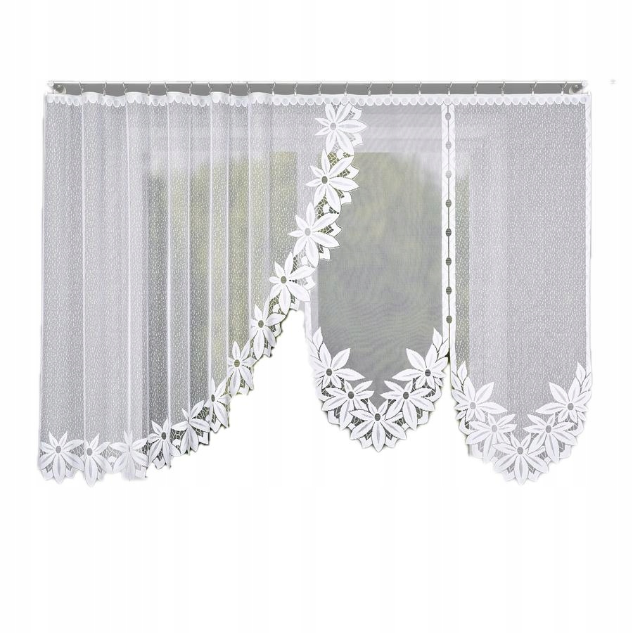 

Firanka gotowa żakardowa Jadwiga biała 300x160 cm