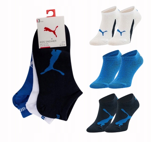 

Skarpety stopki Puma Premium Kids 3-pack 31/34