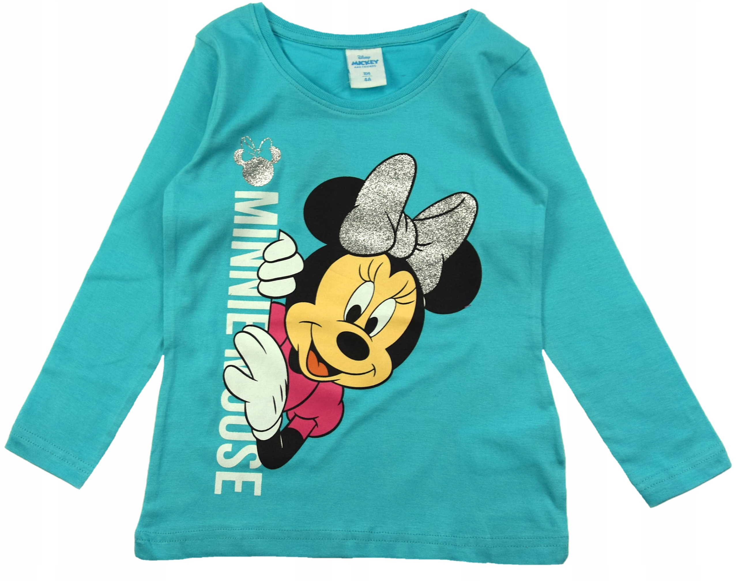 

Bluzeczka Bawełna Myszka Minnie Turkus 110