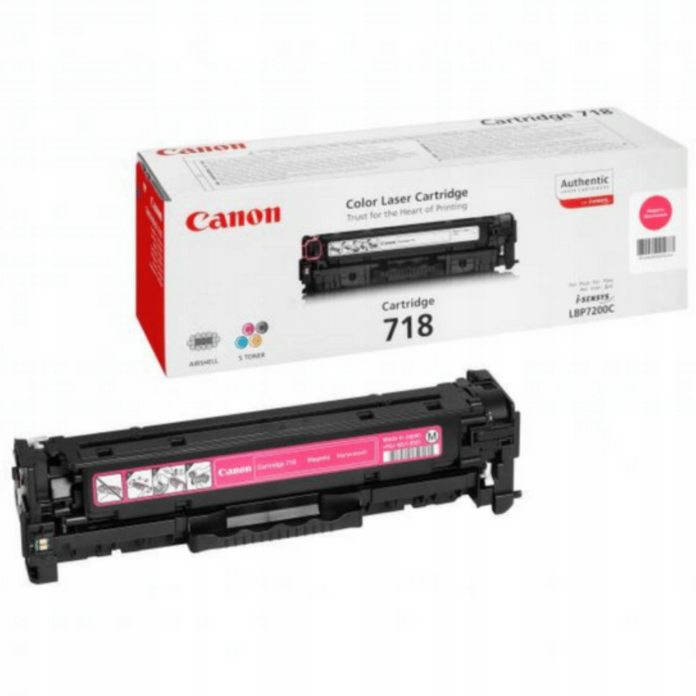 Toner Canon CRG-718M, 2900 stran purpurový