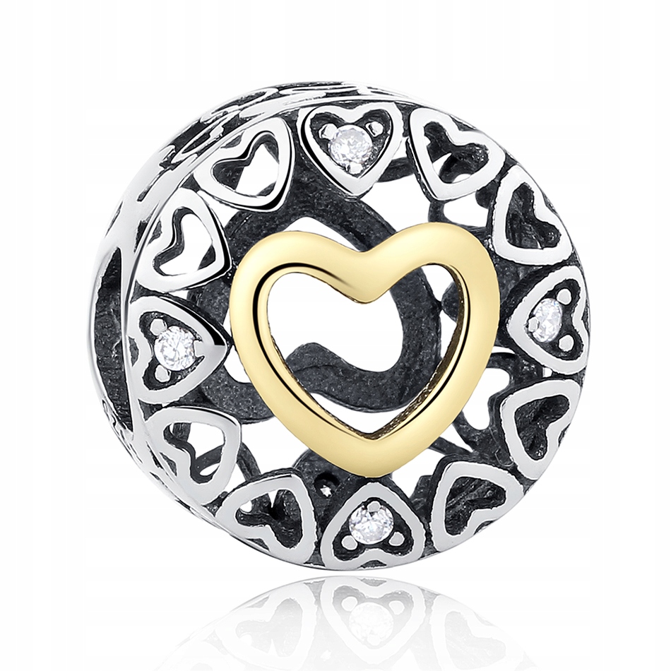 

Zawieszka charms serce do Pandora srebro 925
