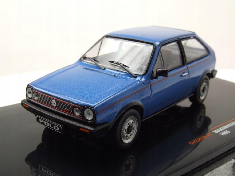 Volkswagen Polo Coupe Gt metallic 1985 1/43 ixo
