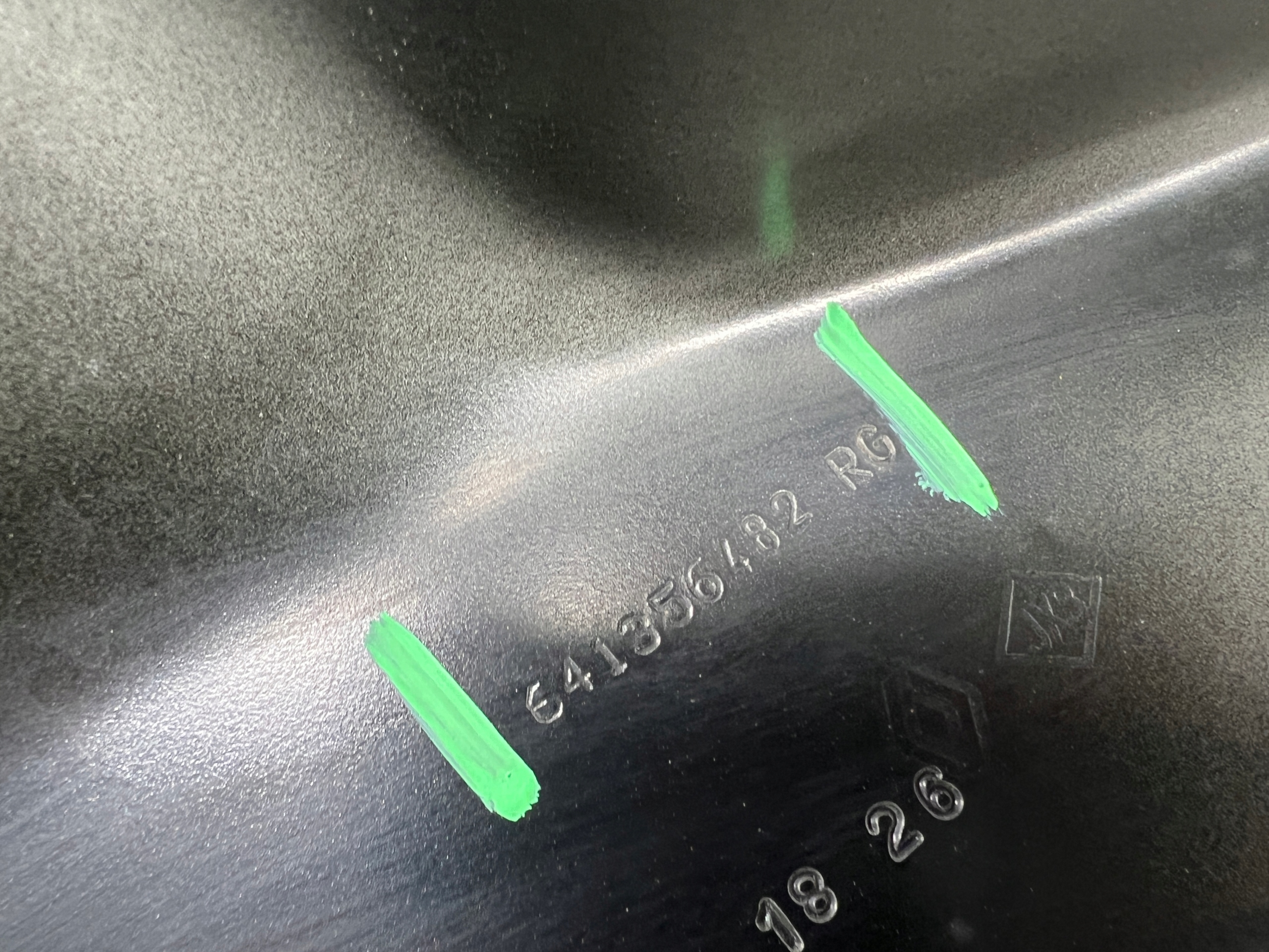 Renault Scenic IV Console Support plaque Aile Gauche 641356482 TEGNE