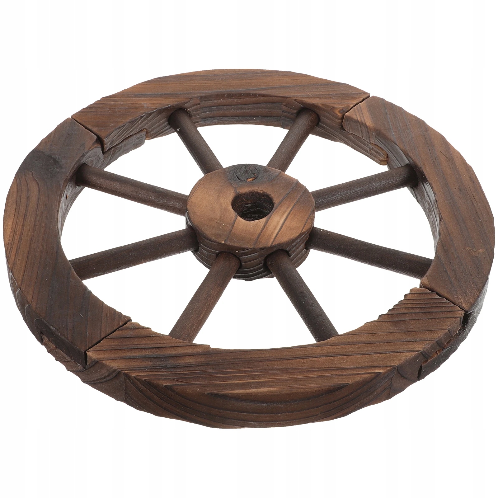 Ozdoby na koła z litego drewna Wózek ręczny