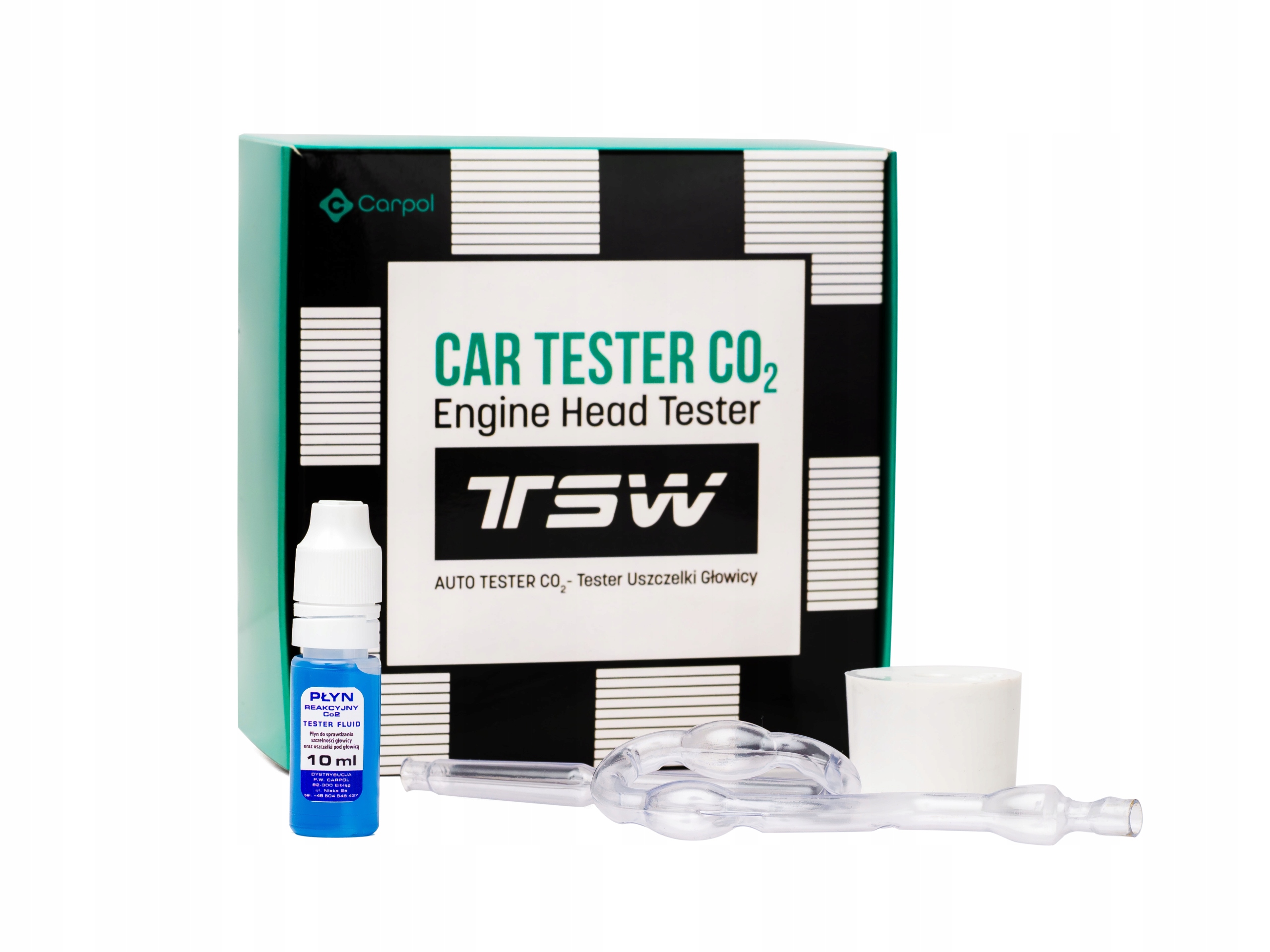 Tester uszczelki pod głowicą CO2 5 testów