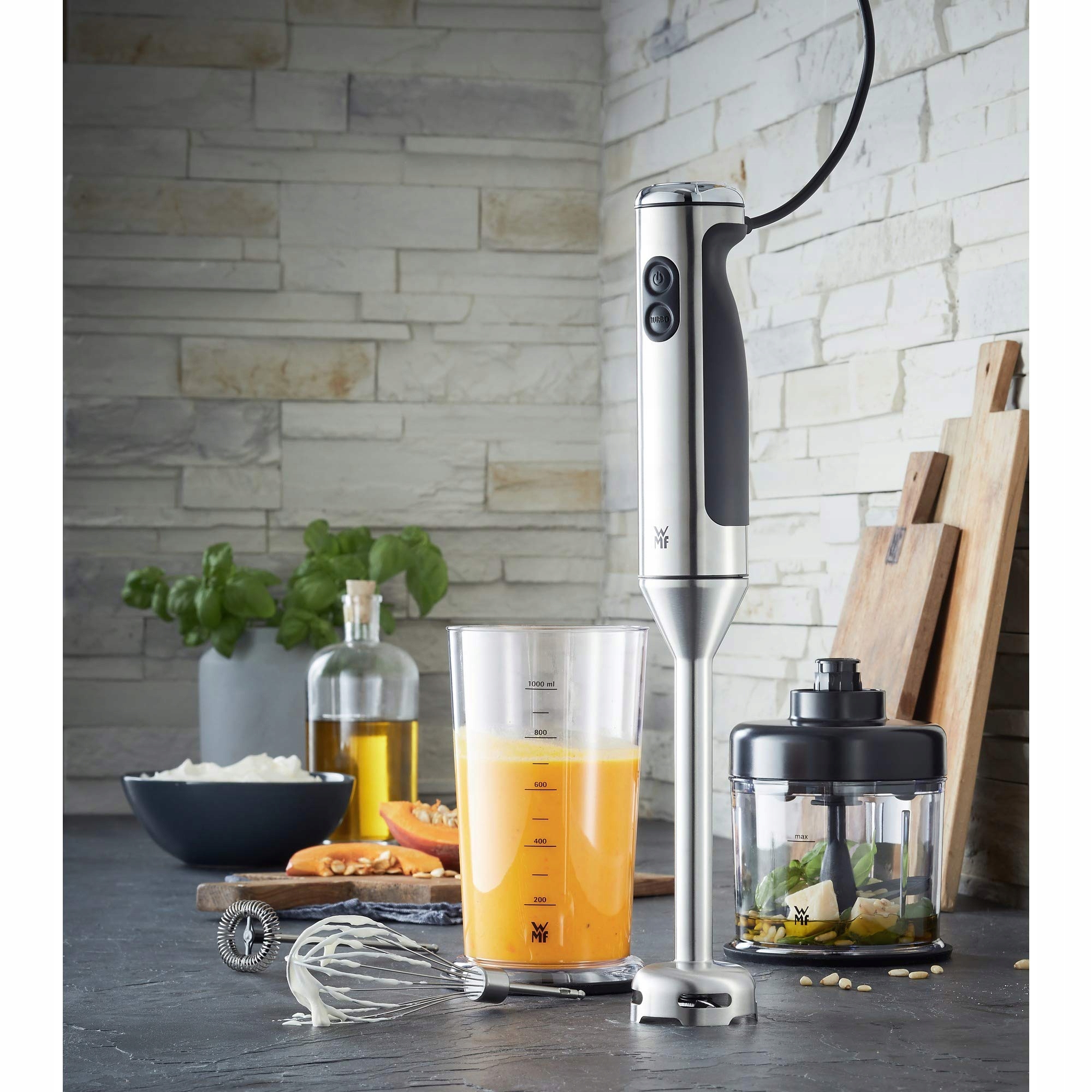 WMF Lineo Zestaw Blender Ręczny 5w1 700W Stal Nierdzewna — miniatura 2