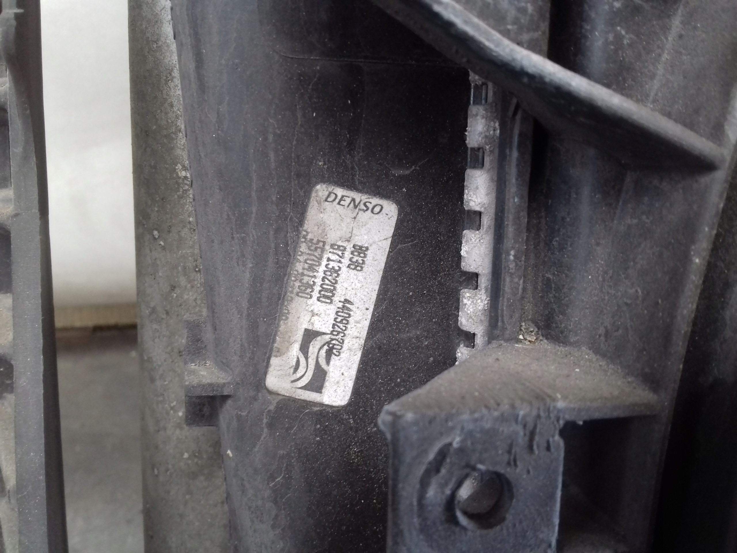 support panel for radiators pillar iron Fiat Grande Punto
