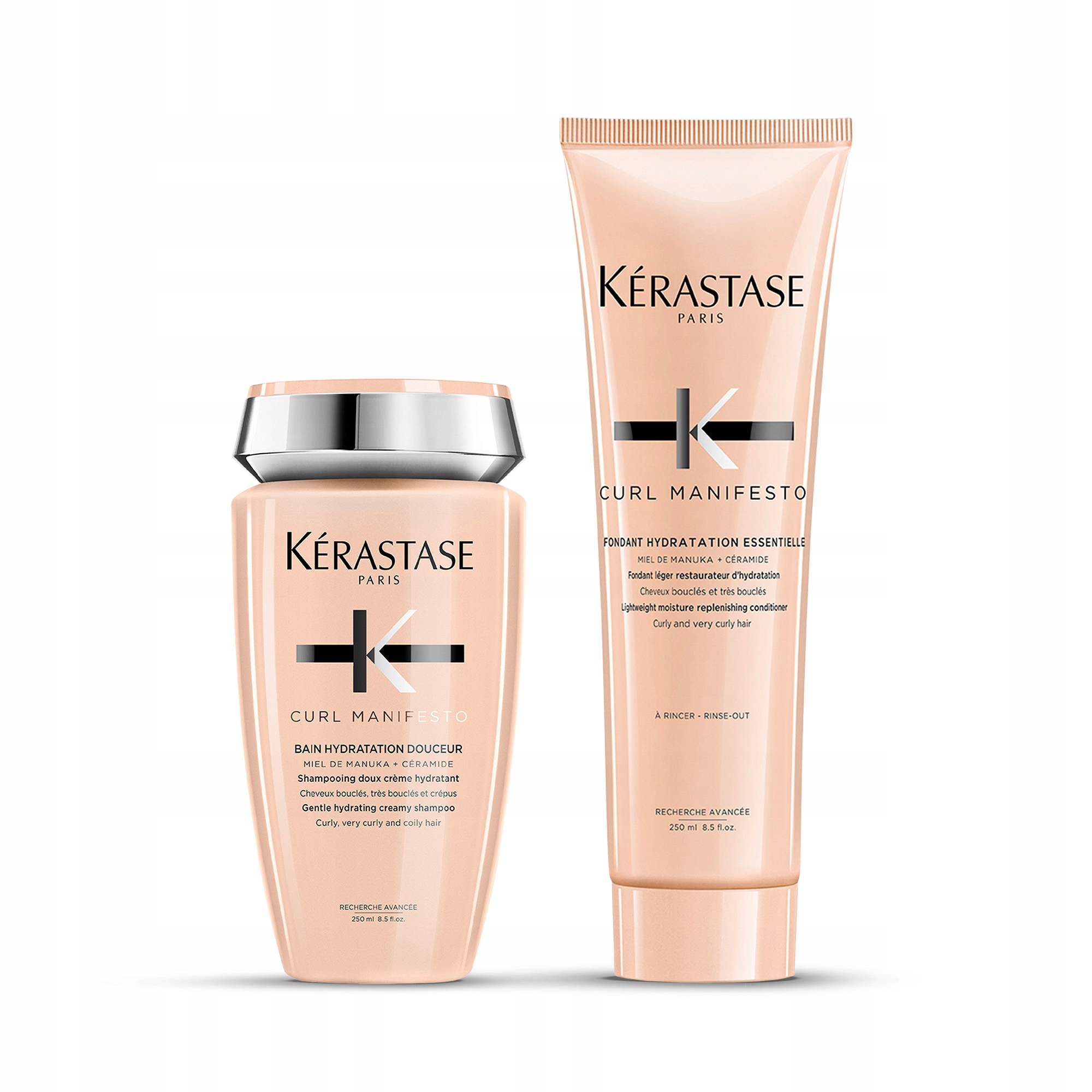 Kérastase Curl Manifesto Zestaw Nawilżający Do Loków Szampon Odżywka