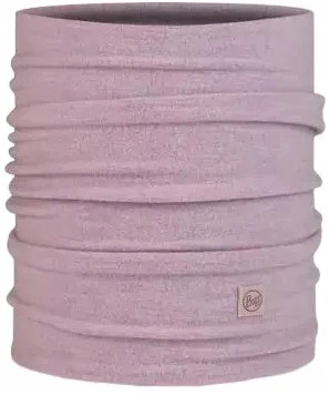 Buff Merino Fleece Vlna Šátek Multifunkční Nákrčník Solid Lilac Sand